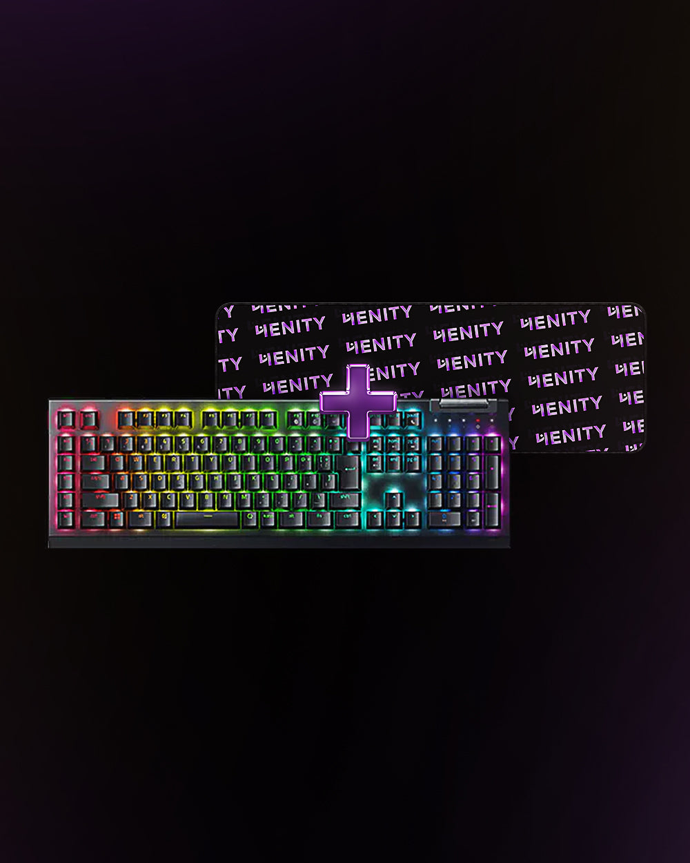 RAZER Blackwidow V4 & HENITY Violectrum