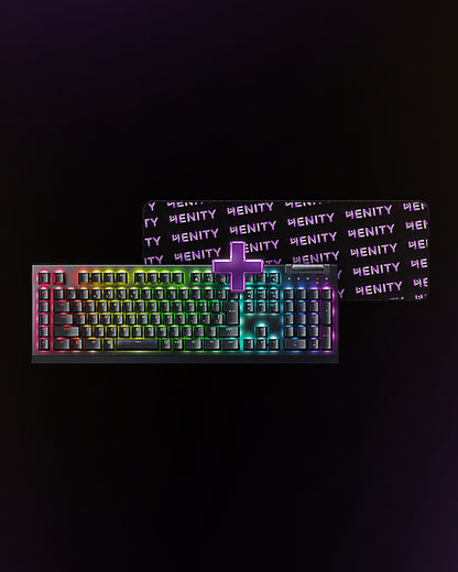 RAZER Blackwidow V4 & HENITY Violectrum